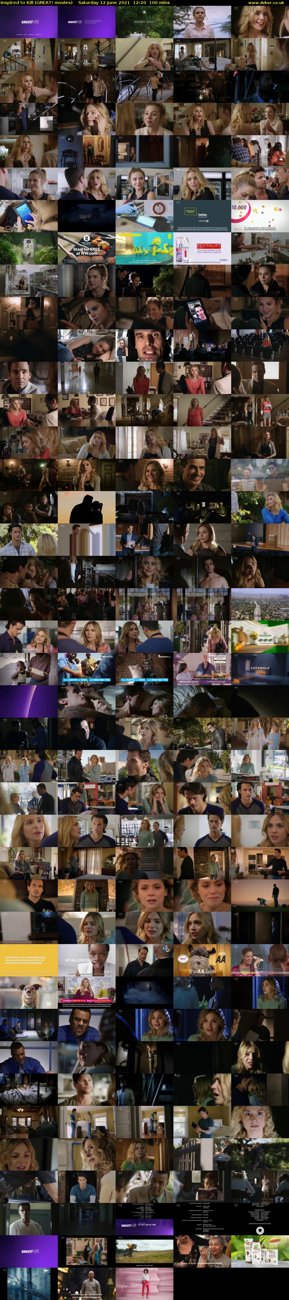Inspired to Kill (GREAT! movies) Saturday 12 June 2021 12:20 - 14:00