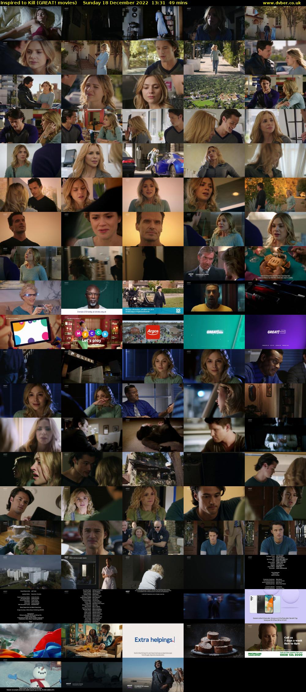 Inspired to Kill (GREAT! movies) Sunday 18 December 2022 13:31 - 14:20