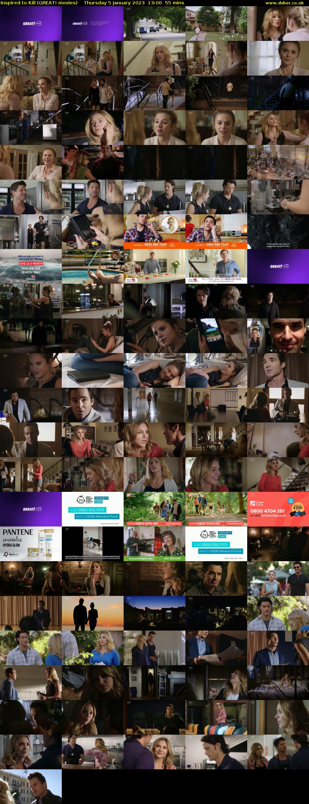 Inspired to Kill (GREAT! movies) Thursday 5 January 2023 13:00 - 13:55