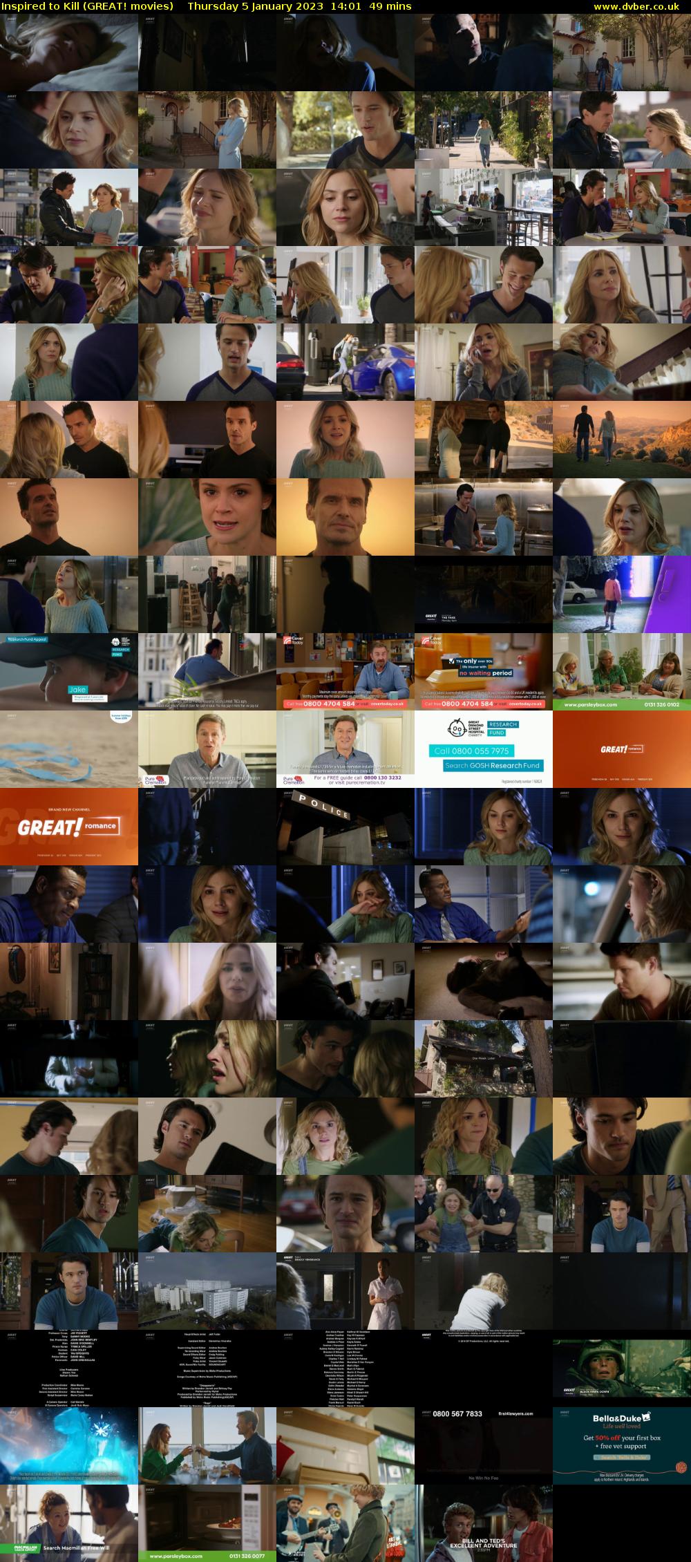 Inspired to Kill (GREAT! movies) Thursday 5 January 2023 14:01 - 14:50