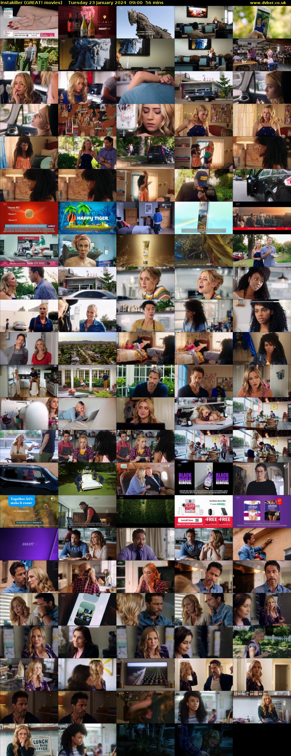 Instakiller (GREAT! movies) Tuesday 23 January 2024 09:00 - 09:56