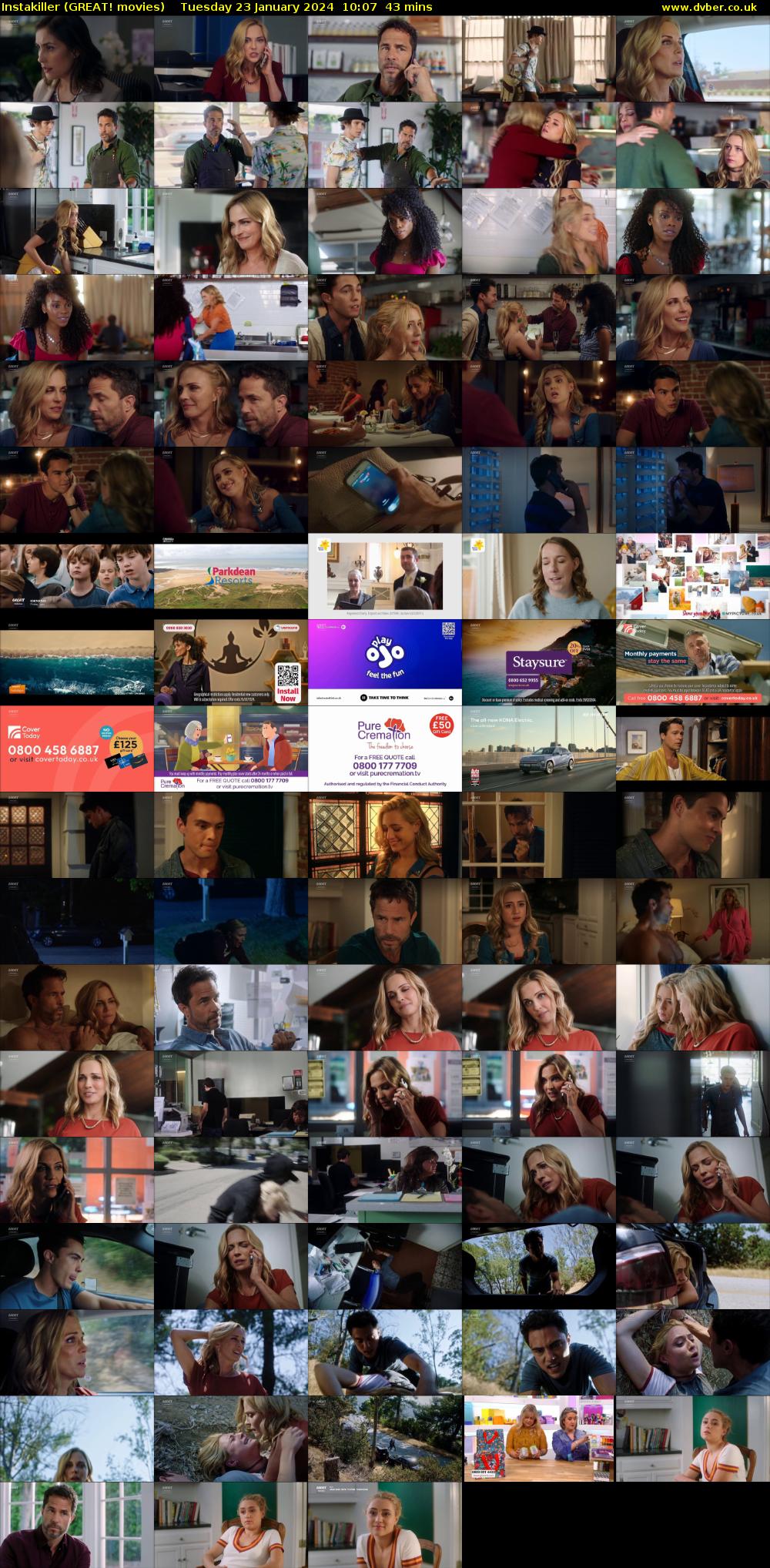 Instakiller (GREAT! movies) Tuesday 23 January 2024 10:07 - 10:50