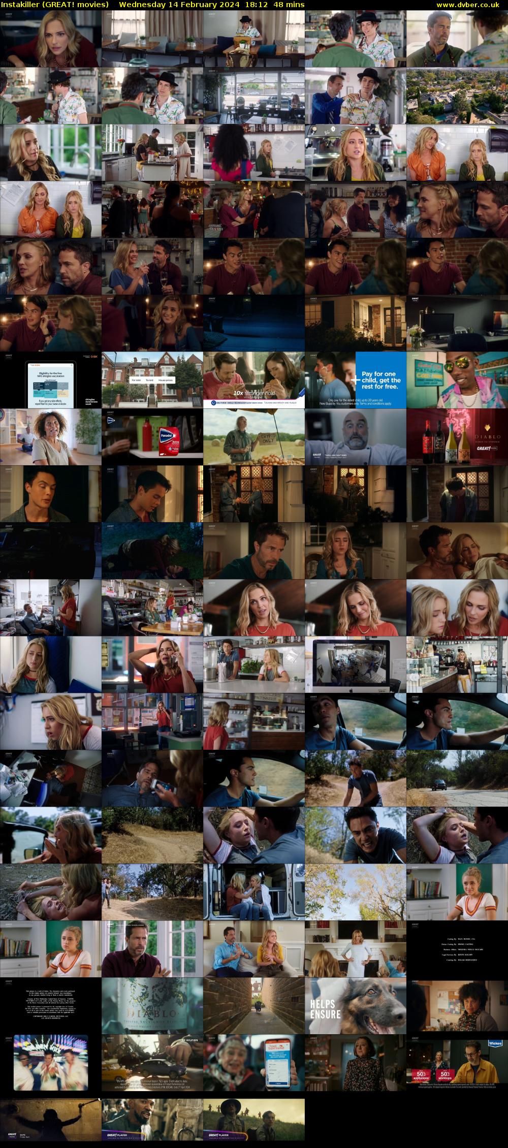 Instakiller (GREAT! movies) Wednesday 14 February 2024 18:12 - 19:00