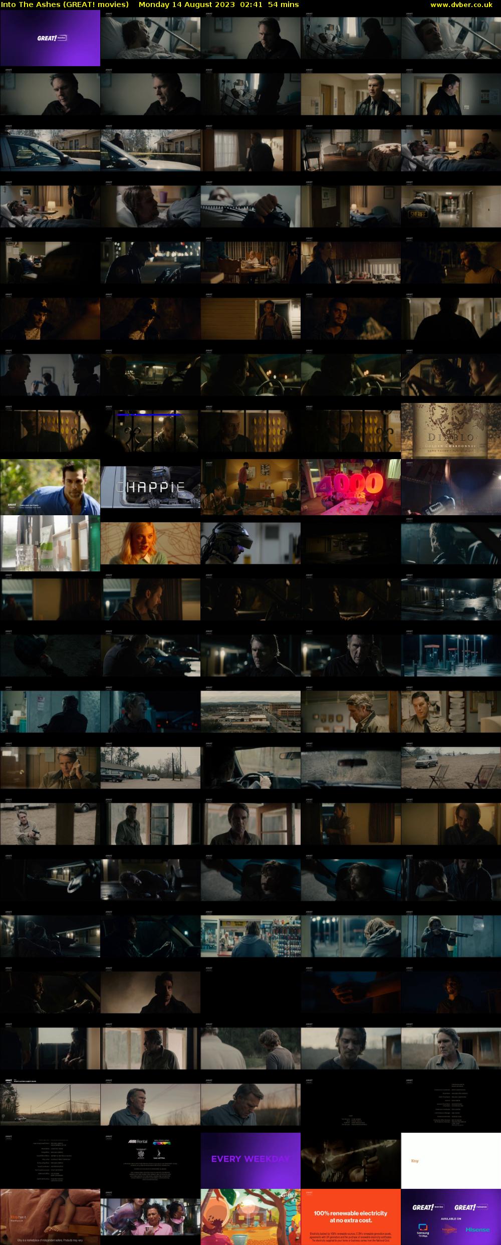 Into The Ashes (GREAT! movies) Monday 14 August 2023 02:41 - 03:35