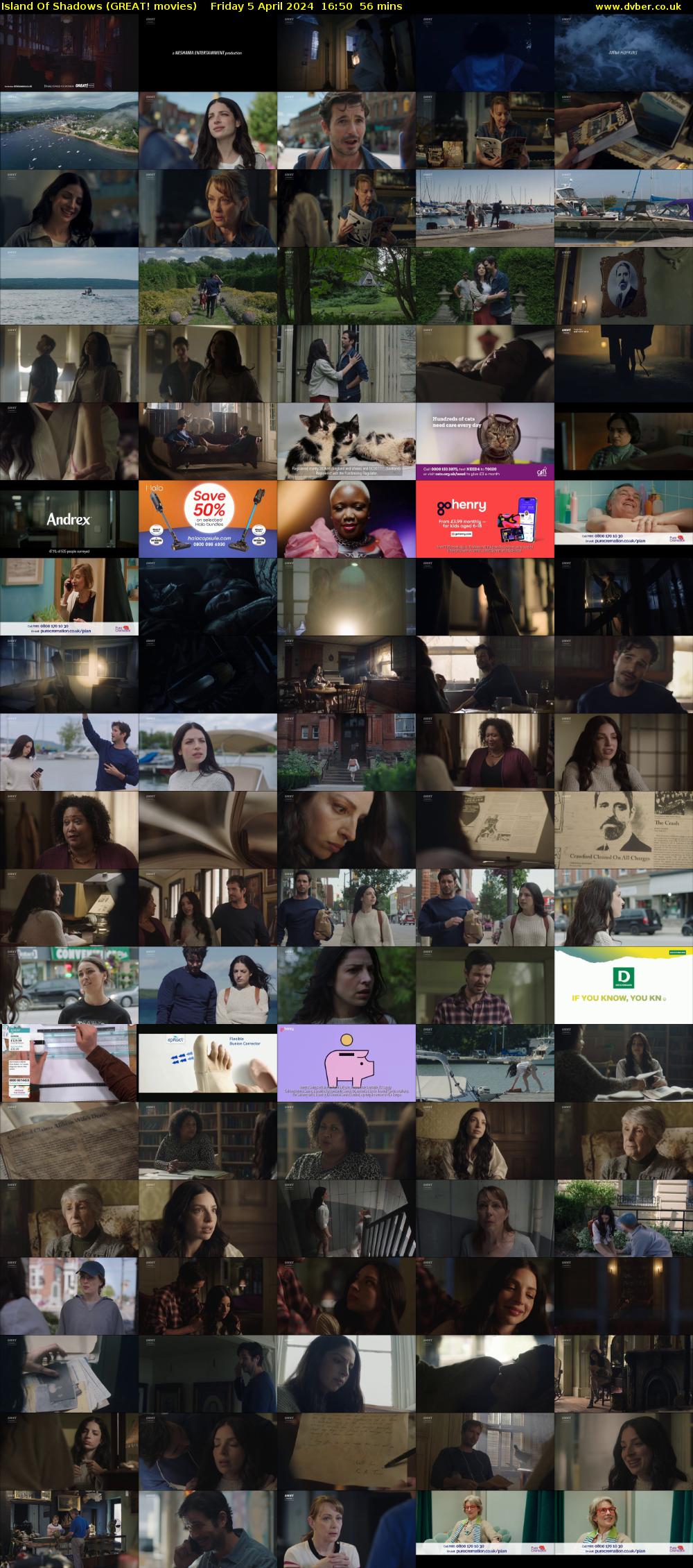Island Of Shadows (GREAT! movies) Friday 5 April 2024 16:50 - 17:46