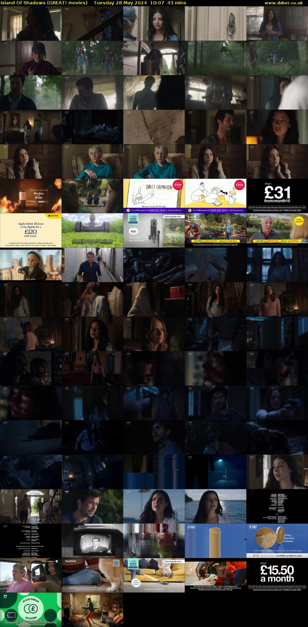 Island Of Shadows (GREAT! movies) Tuesday 28 May 2024 10:07 - 10:50