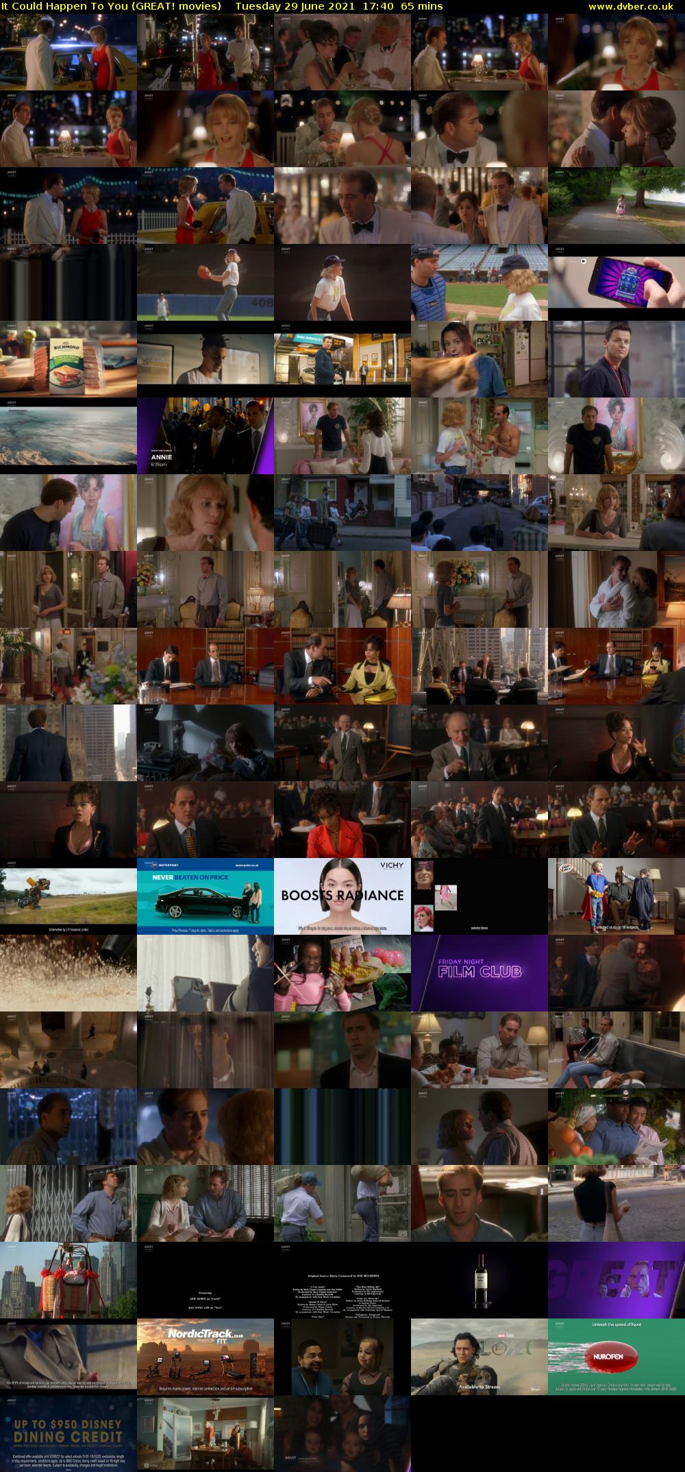 It Could Happen To You (GREAT! movies) Tuesday 29 June 2021 17:40 - 18:45