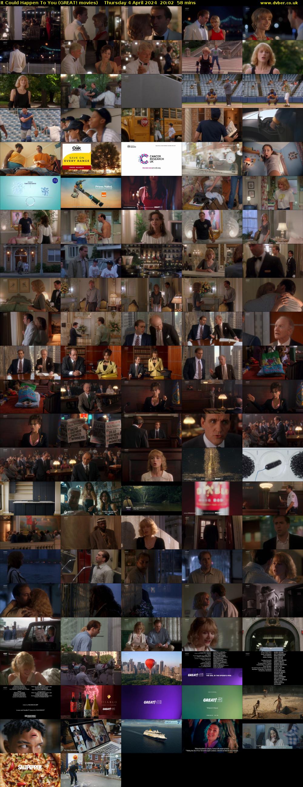 It Could Happen To You (GREAT! movies) Thursday 4 April 2024 20:02 - 21:00