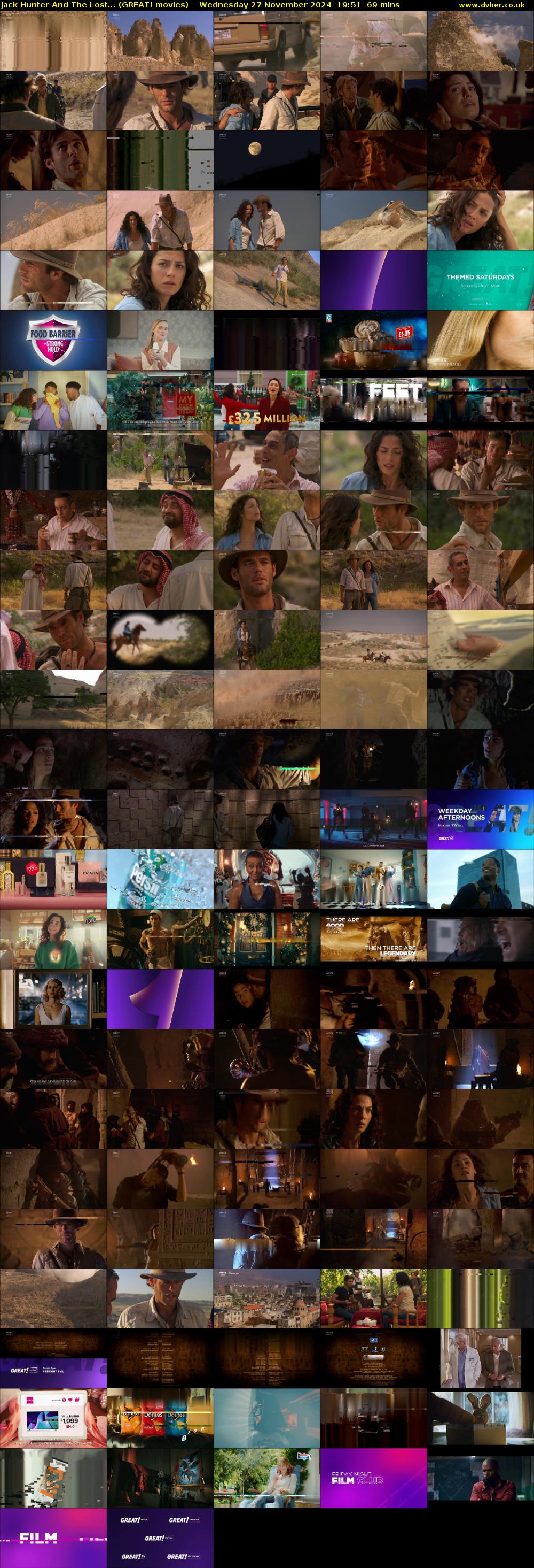 Jack Hunter And The Lost... (GREAT! movies) Wednesday 27 November 2024 19:51 - 21:00