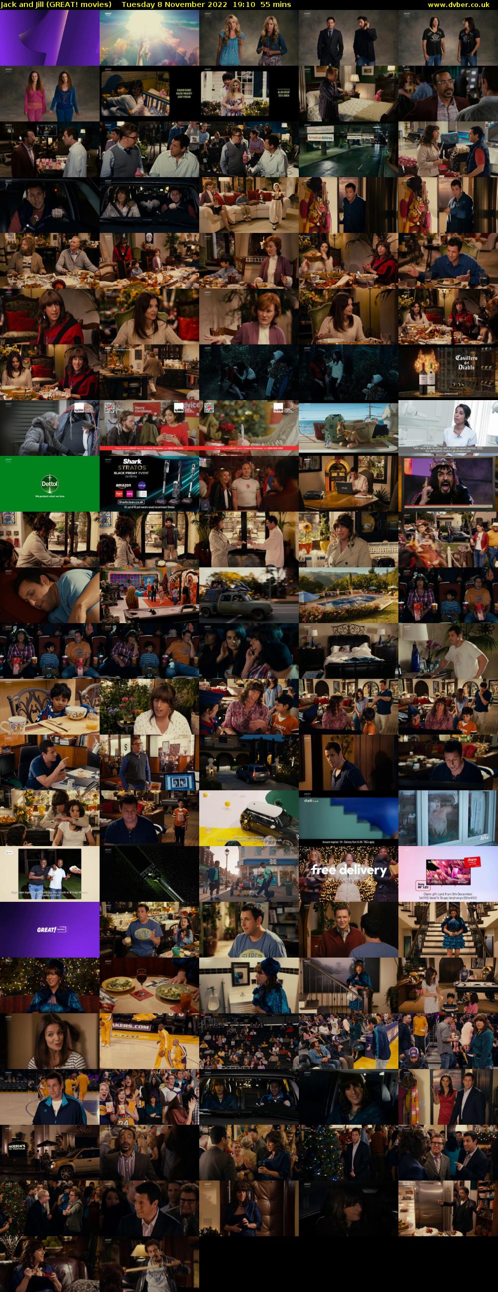 Jack and Jill (GREAT! movies) Tuesday 8 November 2022 19:10 - 20:05
