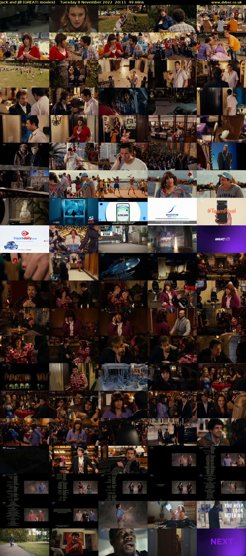 Jack and Jill (GREAT! movies) Tuesday 8 November 2022 20:11 - 21:00