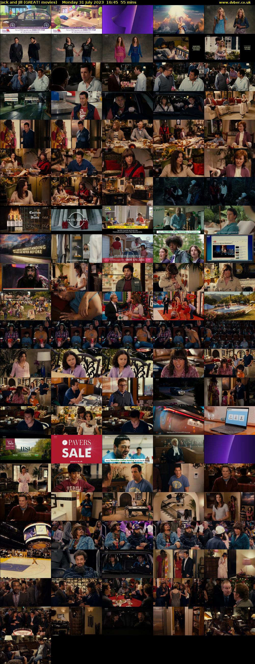Jack and Jill (GREAT! movies) Monday 31 July 2023 16:45 - 17:40
