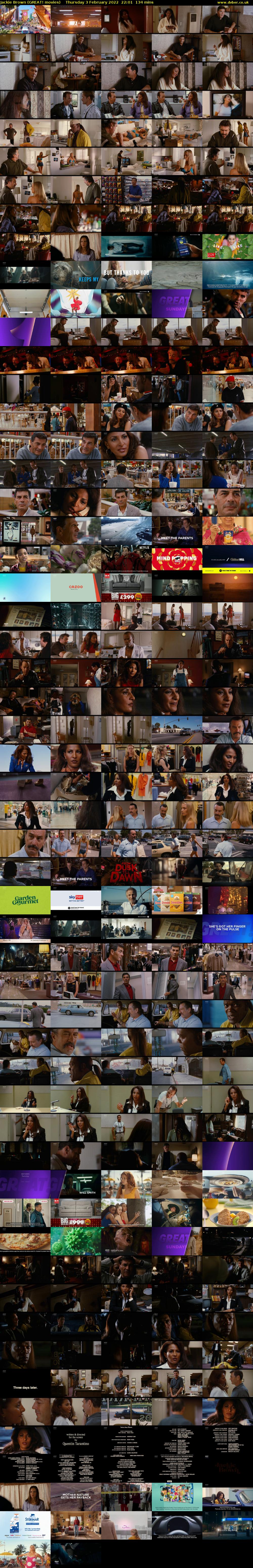 Jackie Brown (GREAT! movies) Thursday 3 February 2022 22:01 - 00:15