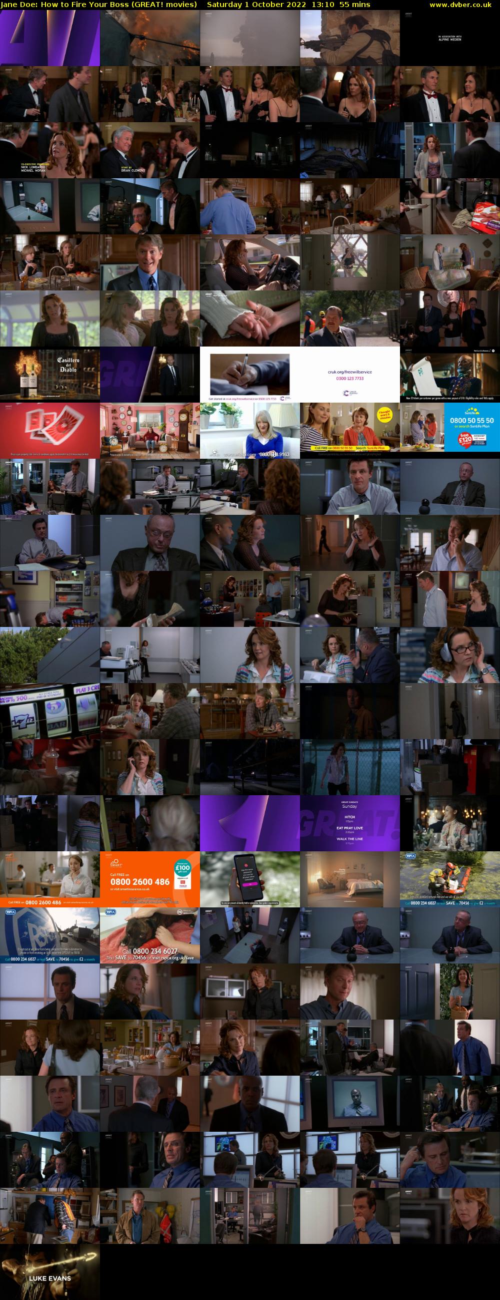 Jane Doe: How to Fire Your Boss (GREAT! movies) Saturday 1 October 2022 13:10 - 14:05
