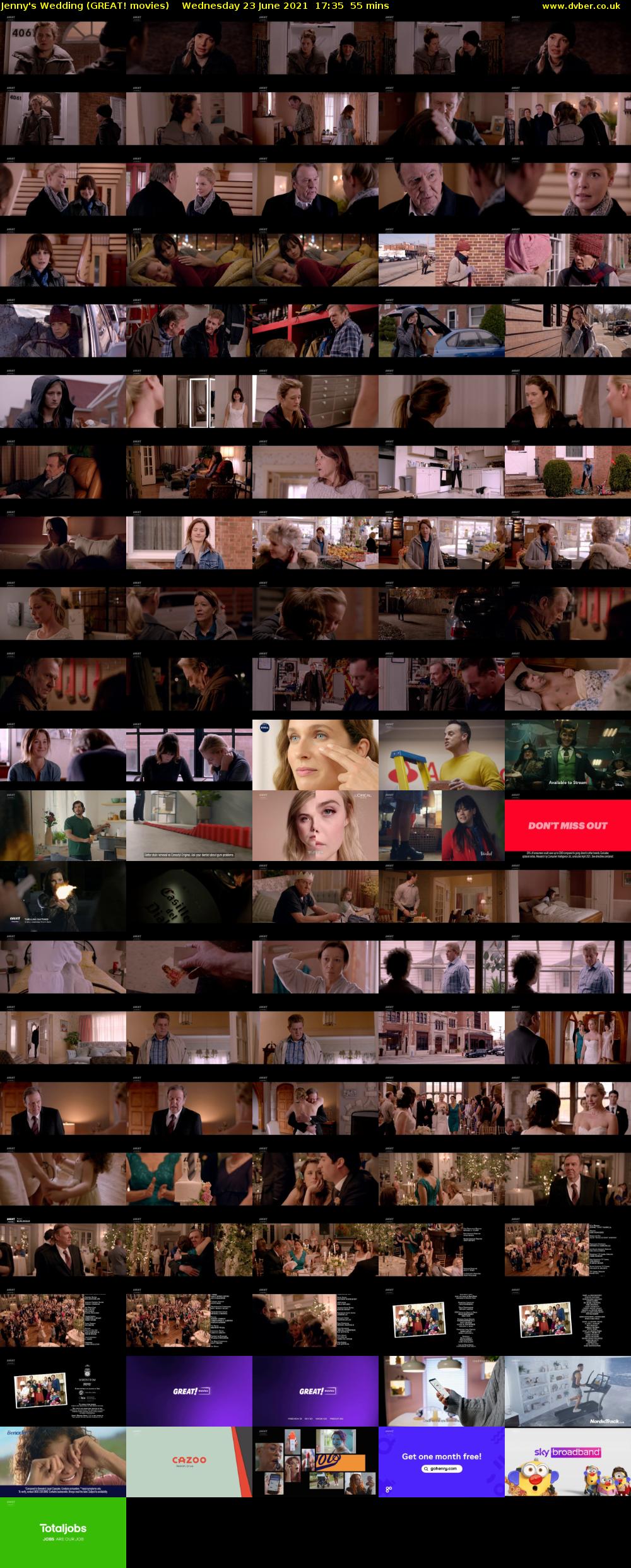 Jenny's Wedding (GREAT! movies) Wednesday 23 June 2021 17:35 - 18:30