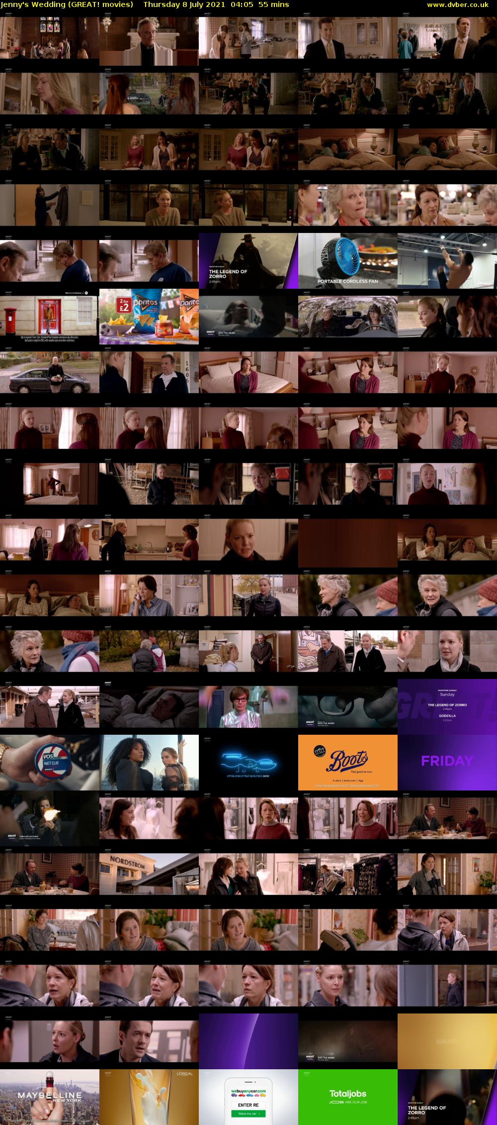 Jenny's Wedding (GREAT! movies) Thursday 8 July 2021 04:05 - 05:00