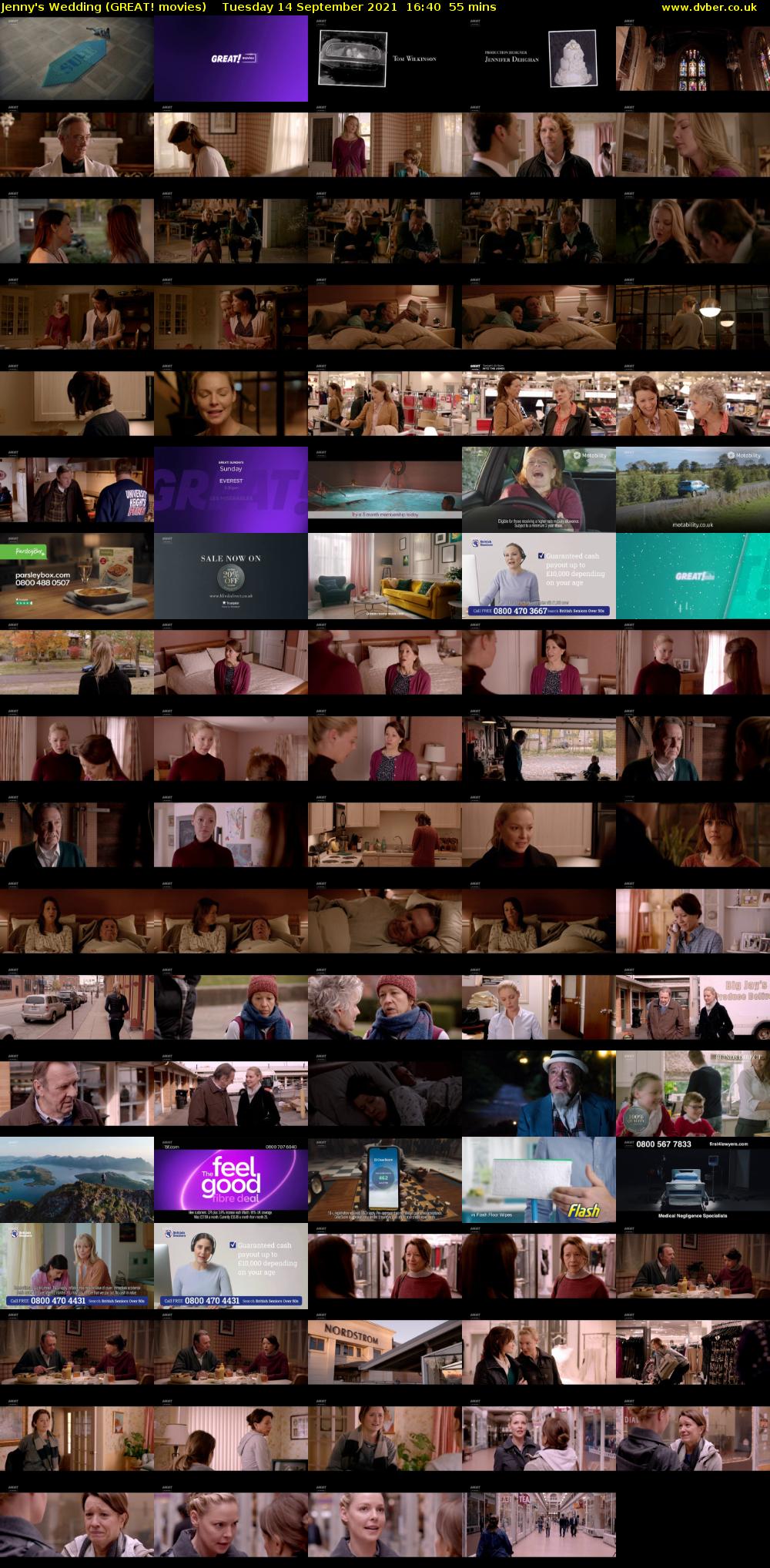 Jenny's Wedding (GREAT! movies) Tuesday 14 September 2021 16:40 - 17:35