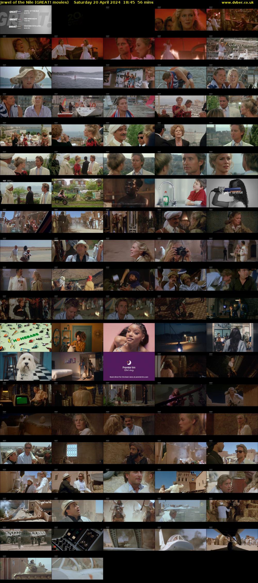 Jewel of the Nile (GREAT! movies) Saturday 20 April 2024 18:45 - 19:41