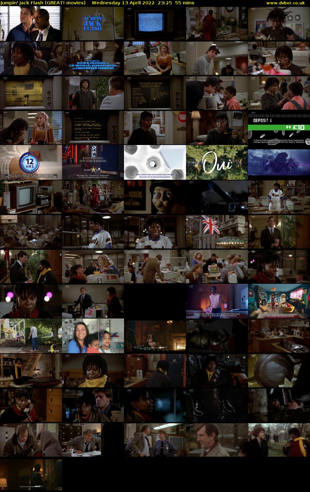 Jumpin' Jack Flash (GREAT! movies) Wednesday 13 April 2022 23:25 - 00:20