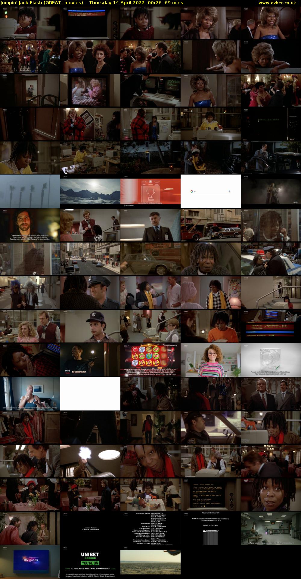 Jumpin' Jack Flash (GREAT! movies) Thursday 14 April 2022 00:26 - 01:35