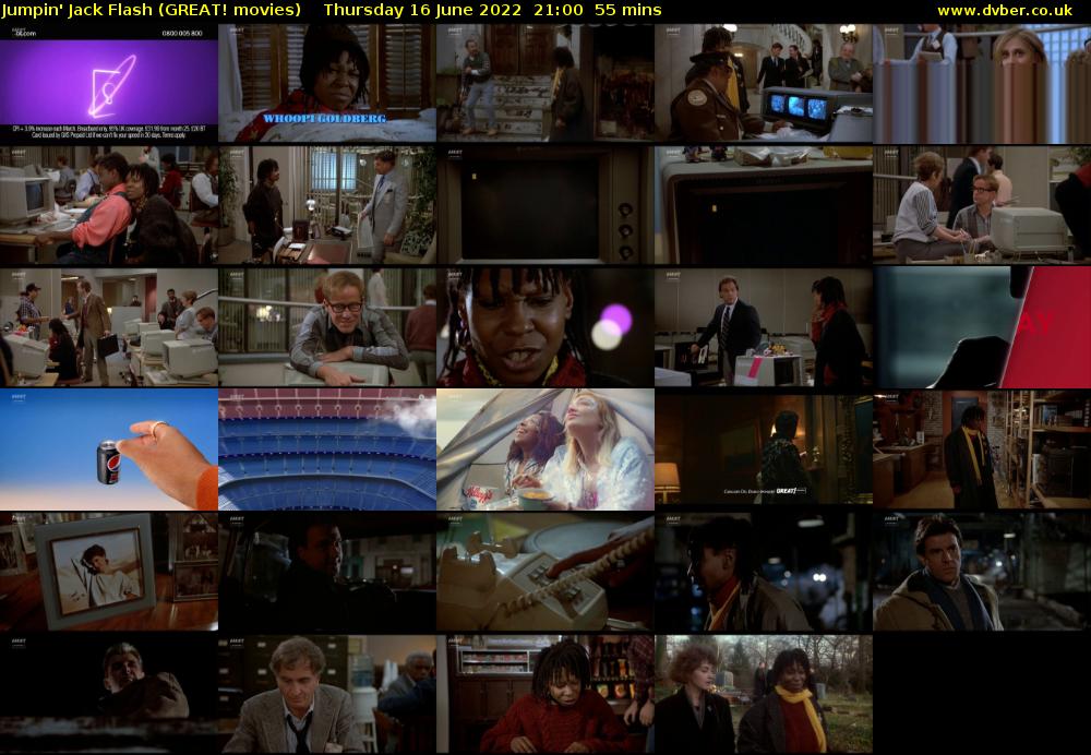 Jumpin' Jack Flash (GREAT! movies) Thursday 16 June 2022 21:00 - 21:55