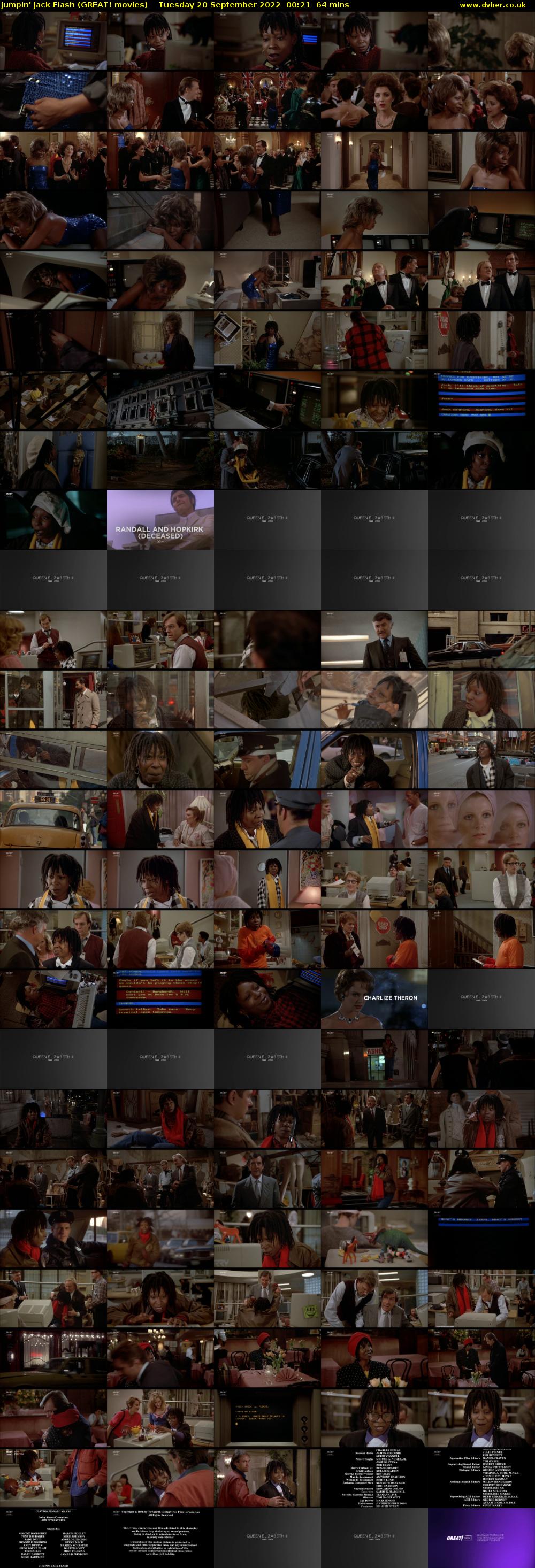Jumpin' Jack Flash (GREAT! movies) Tuesday 20 September 2022 00:21 - 01:25