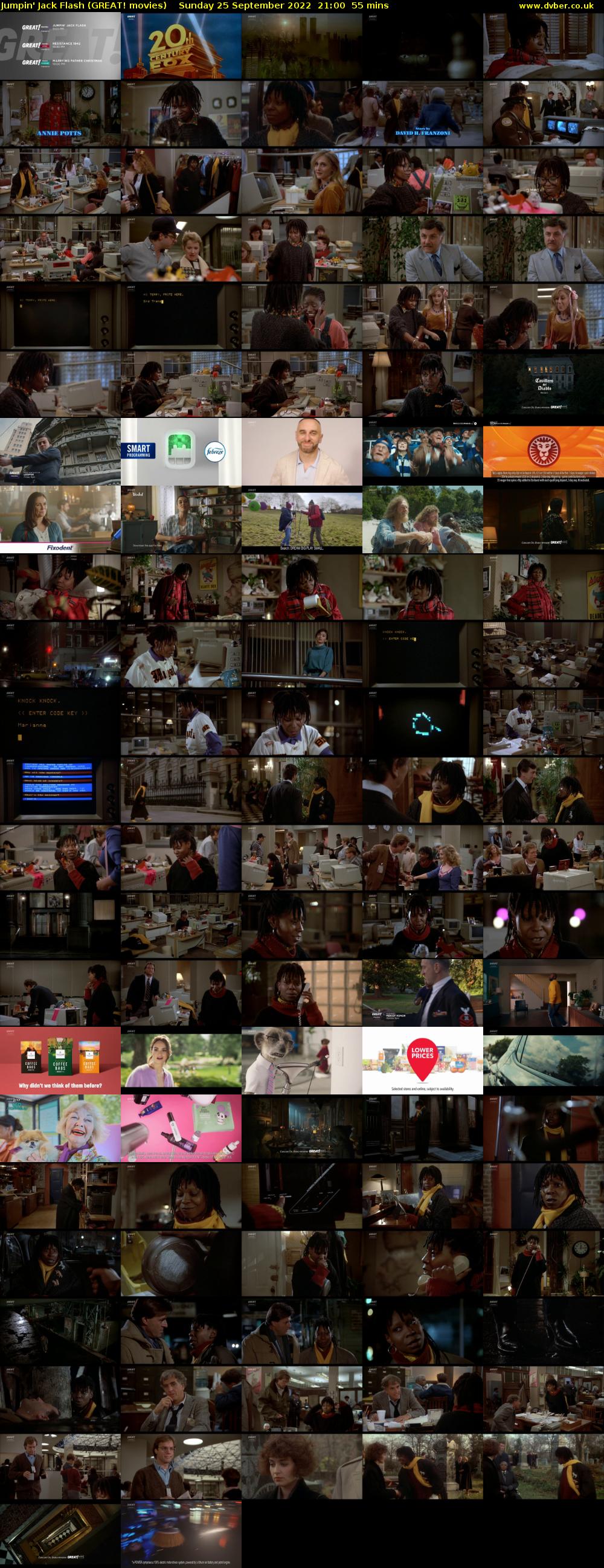 Jumpin' Jack Flash (GREAT! movies) Sunday 25 September 2022 21:00 - 21:55