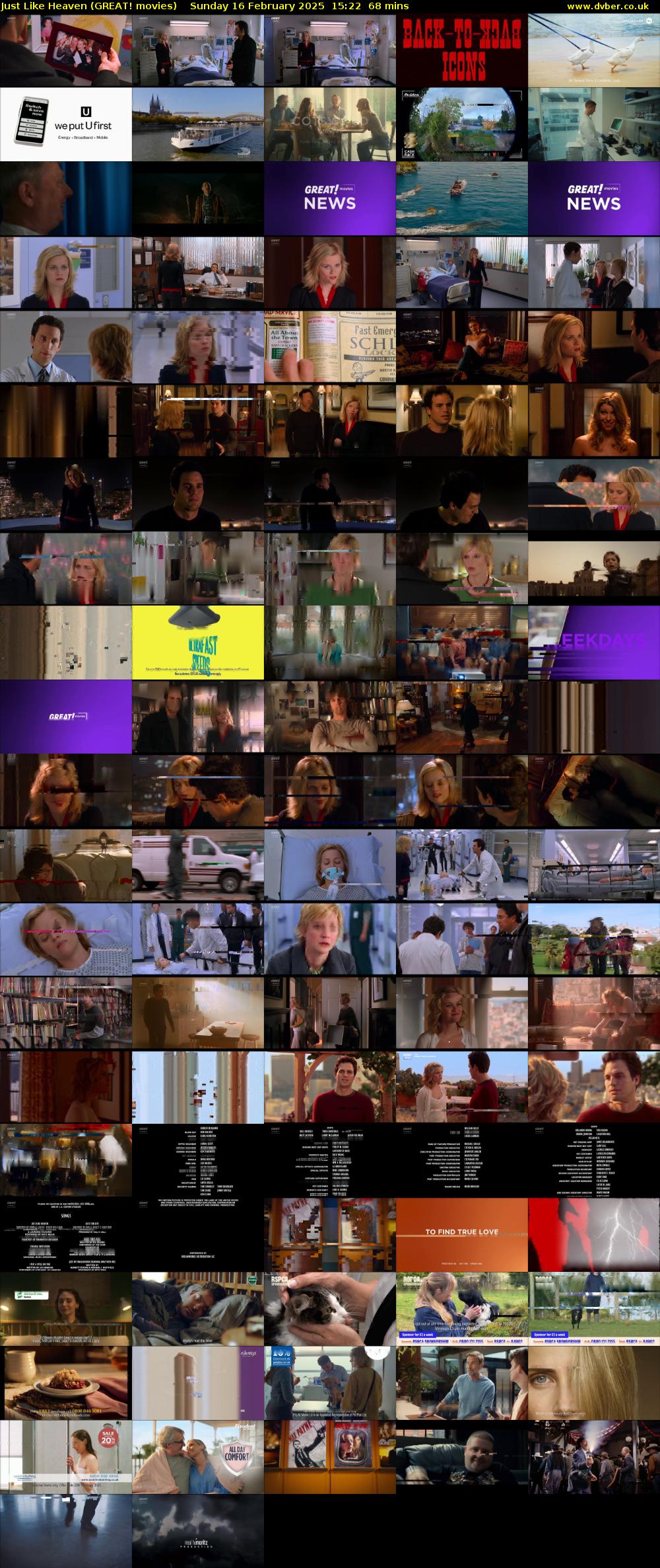 Just Like Heaven (GREAT! movies) Sunday 16 February 2025 15:22 - 16:30
