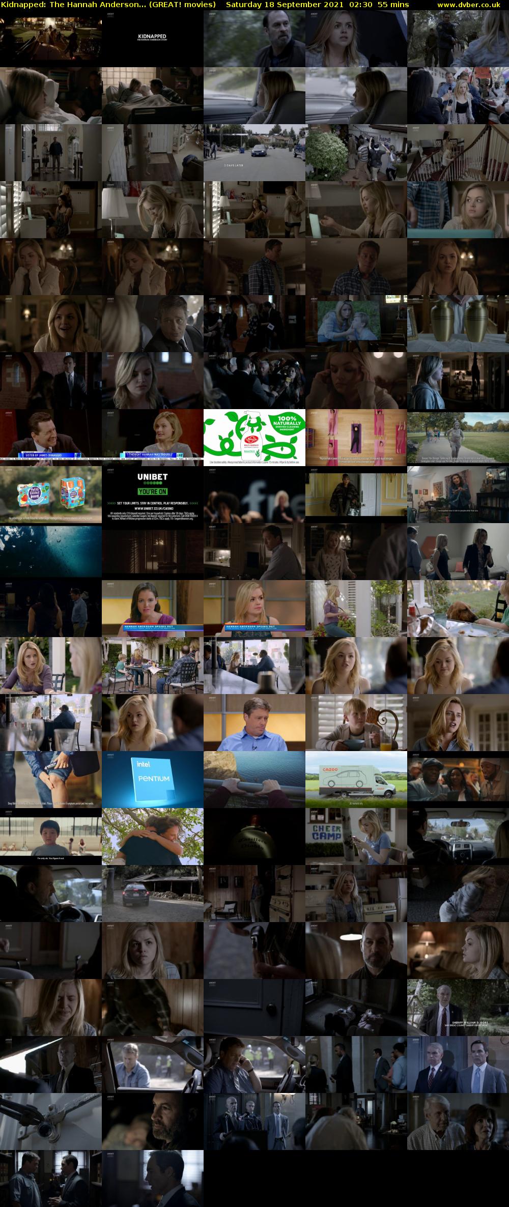 Kidnapped: The Hannah Anderson... (GREAT! movies) Saturday 18 September 2021 02:30 - 03:25