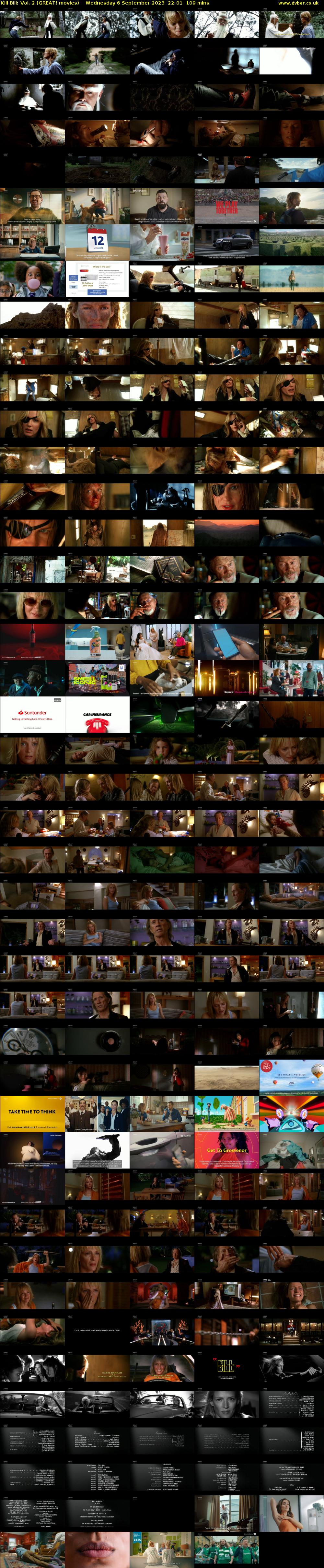 Kill Bill: Vol. 2 (GREAT! movies) Wednesday 6 September 2023 22:01 - 23:50