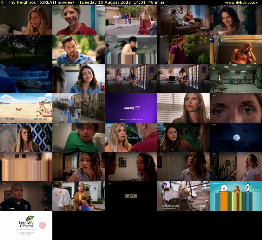 Kill Thy Neighbour (GREAT! movies) Tuesday 16 August 2022 14:01 - 14:50