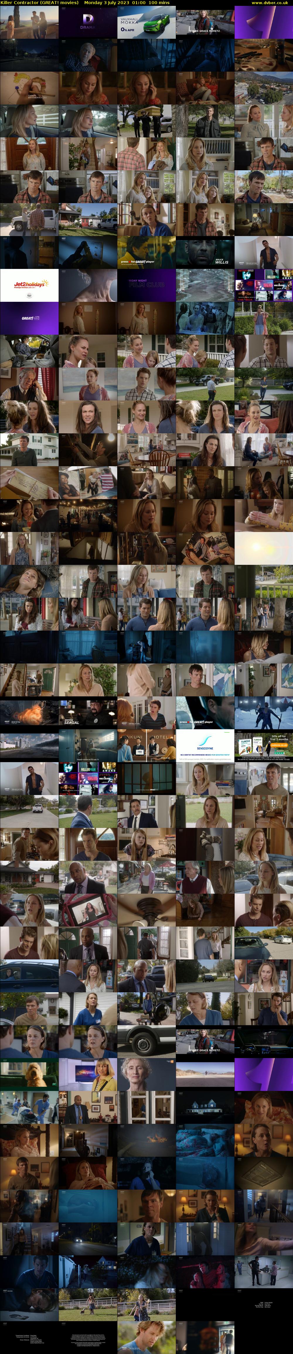 Killer Contractor (GREAT! movies) Monday 3 July 2023 01:00 - 02:40