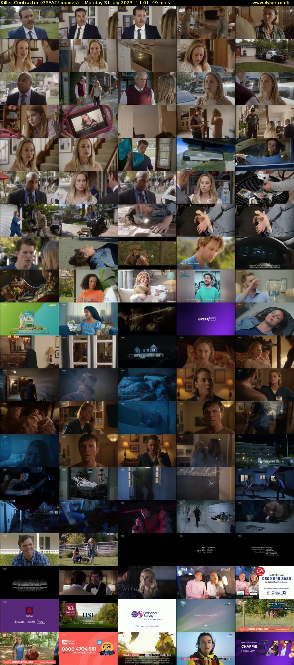 Killer Contractor (GREAT! movies) Monday 31 July 2023 14:01 - 14:50