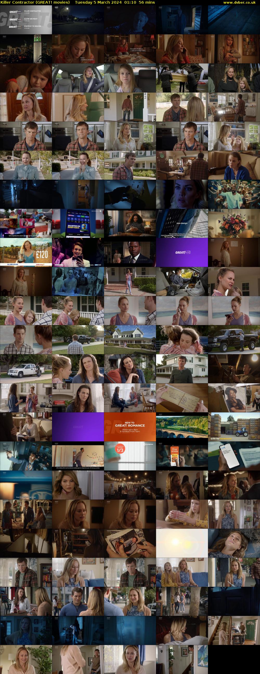 Killer Contractor (GREAT! movies) Tuesday 5 March 2024 01:10 - 02:06