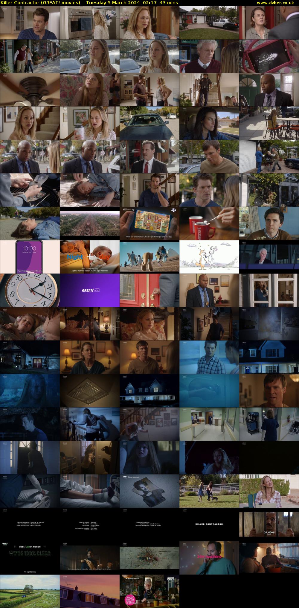 Killer Contractor (GREAT! movies) Tuesday 5 March 2024 02:17 - 03:00