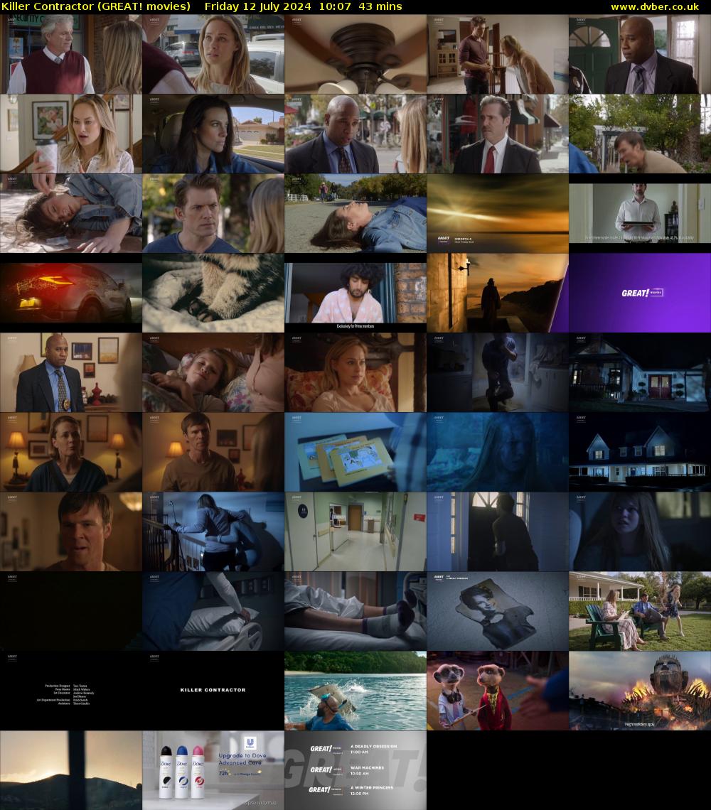 Killer Contractor (GREAT! movies) Friday 12 July 2024 10:07 - 10:50