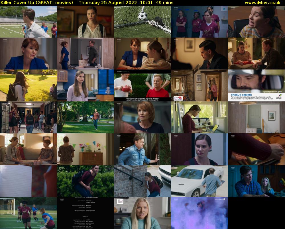 Killer Cover Up (GREAT! movies) Thursday 25 August 2022 10:01 - 10:50