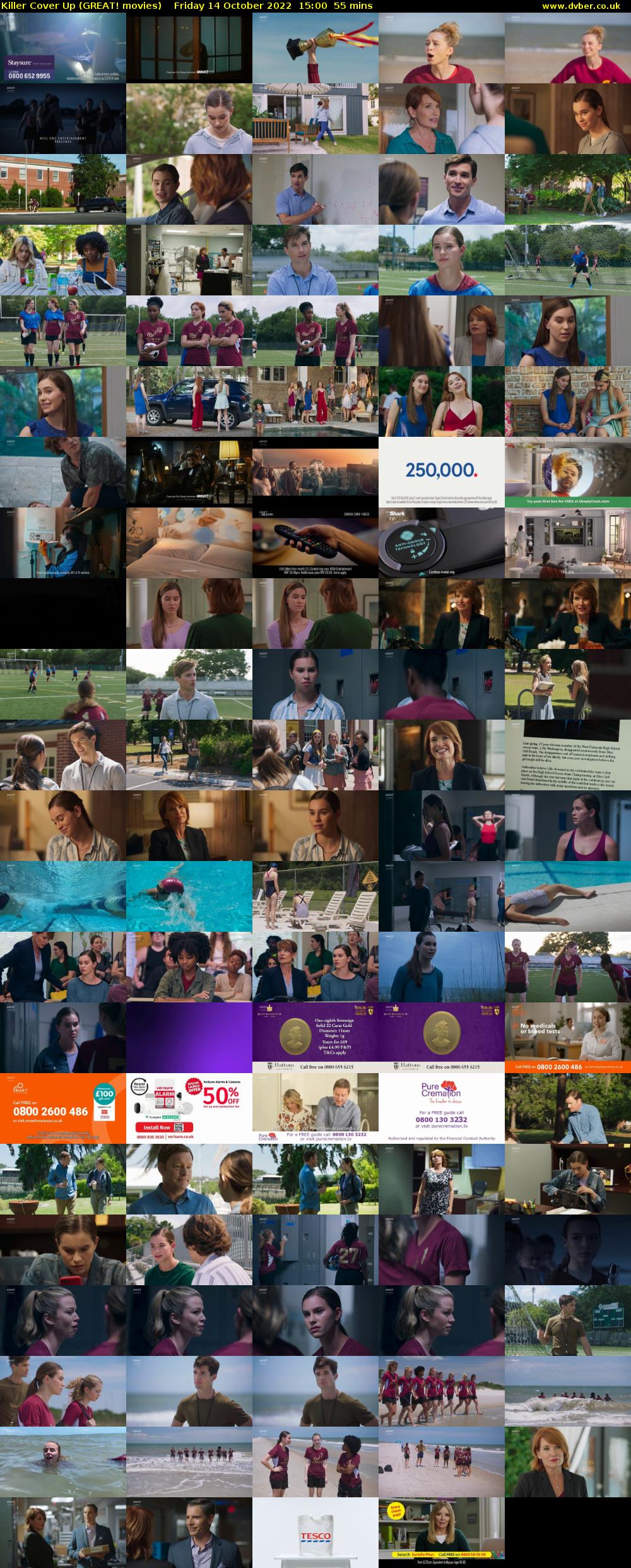 Killer Cover Up (GREAT! movies) Friday 14 October 2022 15:00 - 15:55