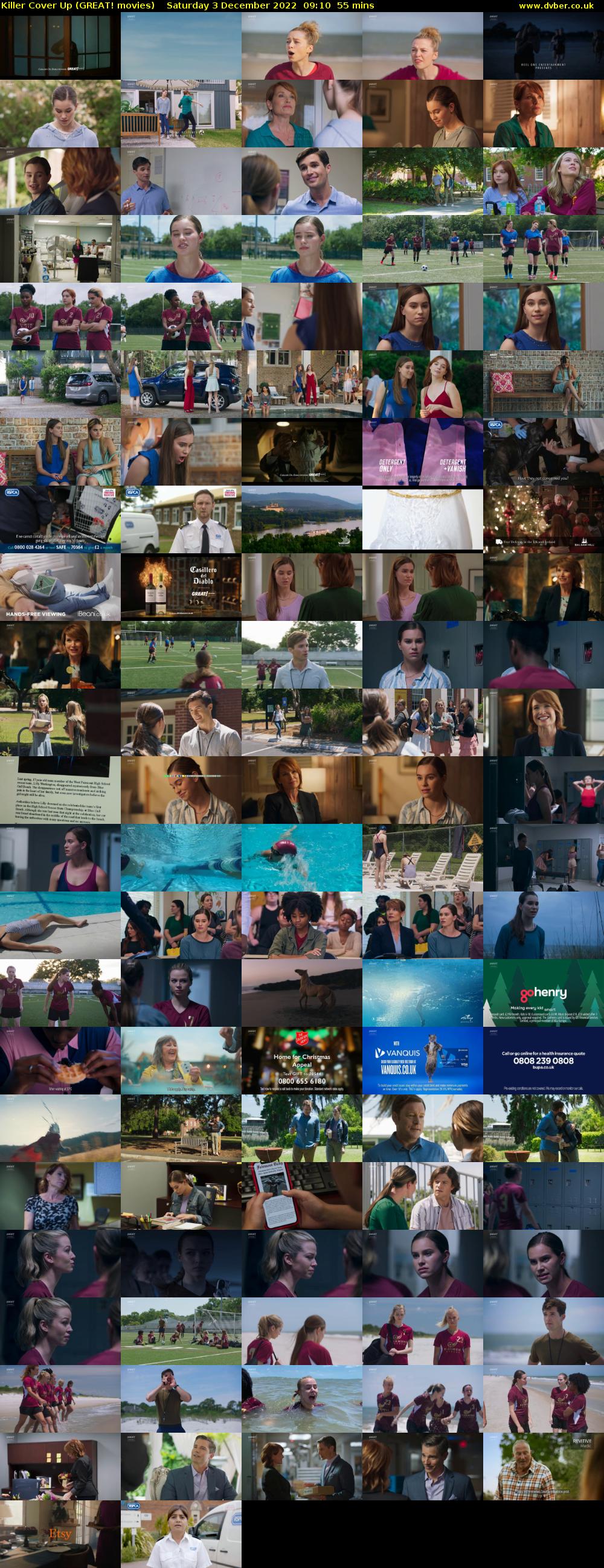 Killer Cover Up (GREAT! movies) Saturday 3 December 2022 09:10 - 10:05