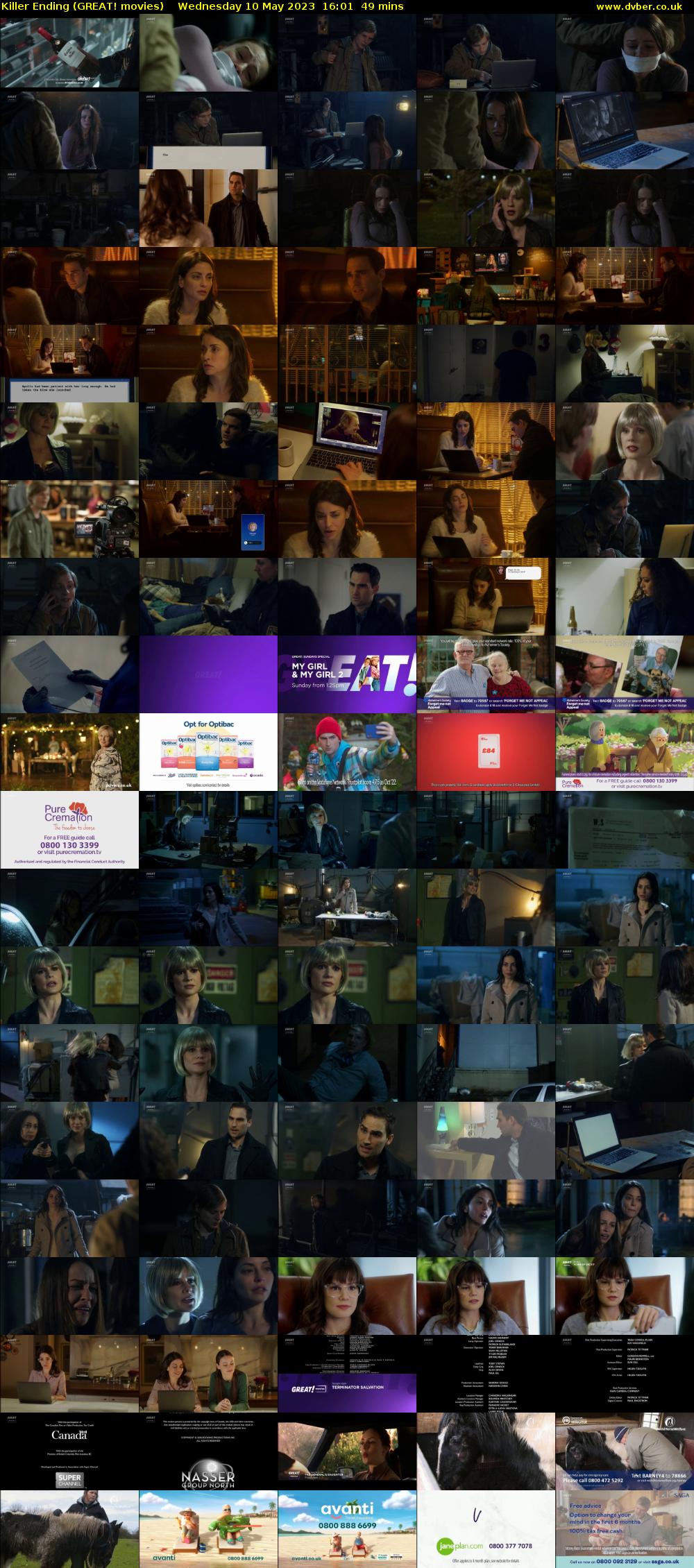 Killer Ending (GREAT! movies) Wednesday 10 May 2023 16:01 - 16:50