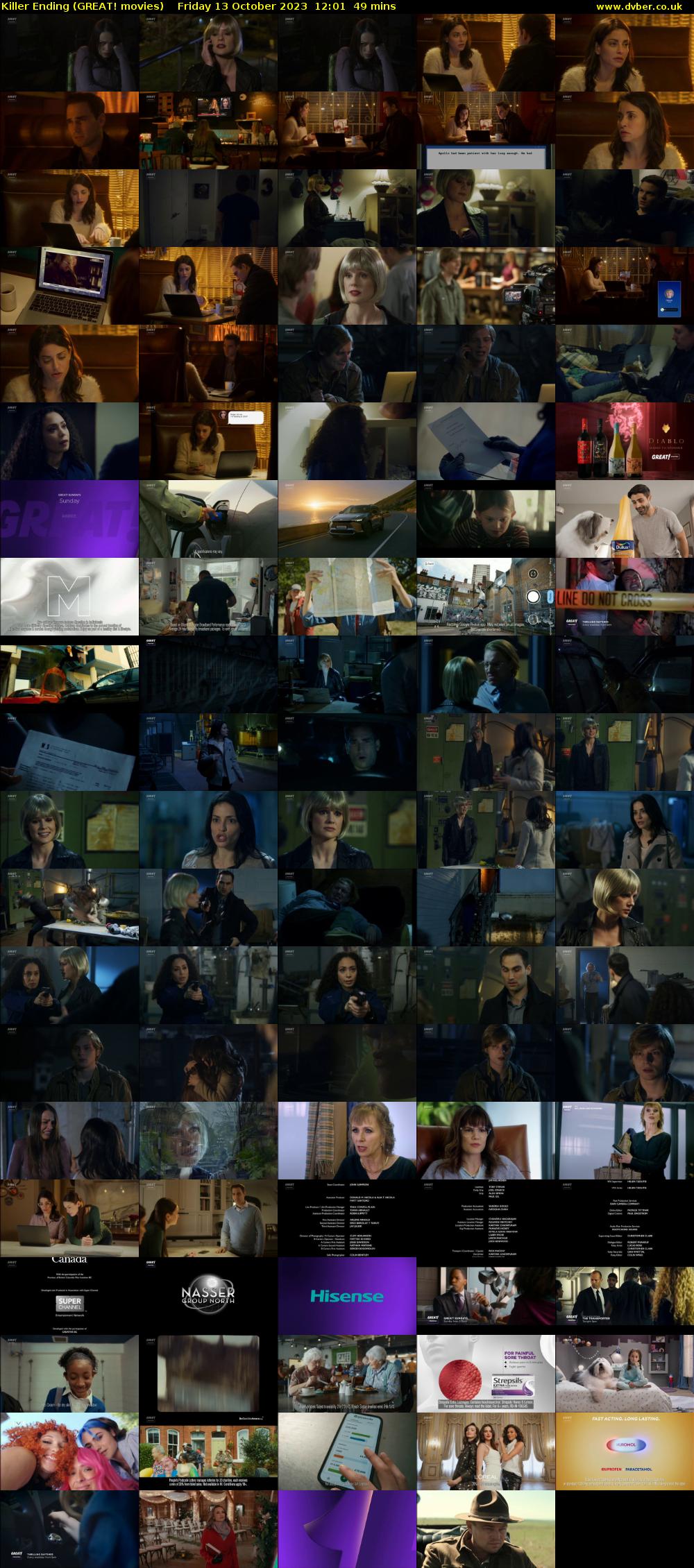 Killer Ending (GREAT! movies) Friday 13 October 2023 12:01 - 12:50