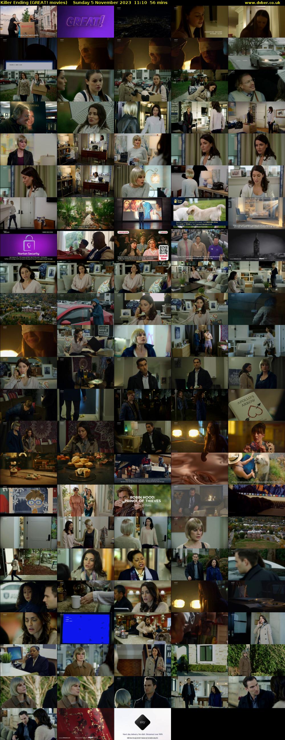 Killer Ending (GREAT! movies) Sunday 5 November 2023 11:10 - 12:06