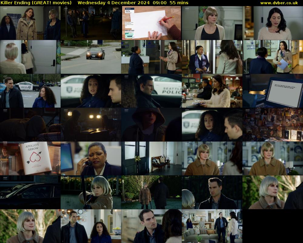 Killer Ending (GREAT! movies) Wednesday 4 December 2024 09:00 - 09:55
