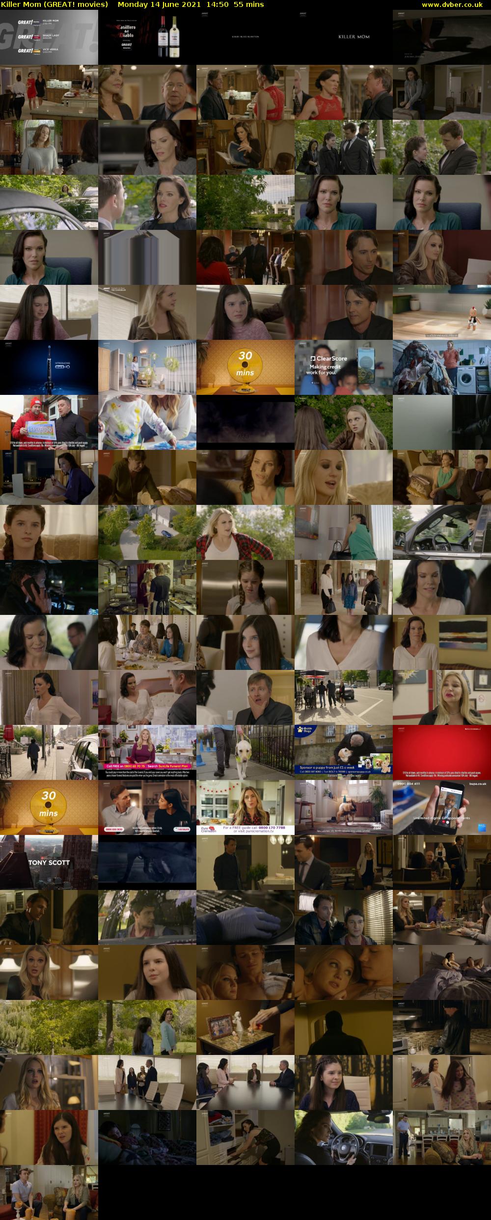 Killer Mom (GREAT! movies) Monday 14 June 2021 14:50 - 15:45
