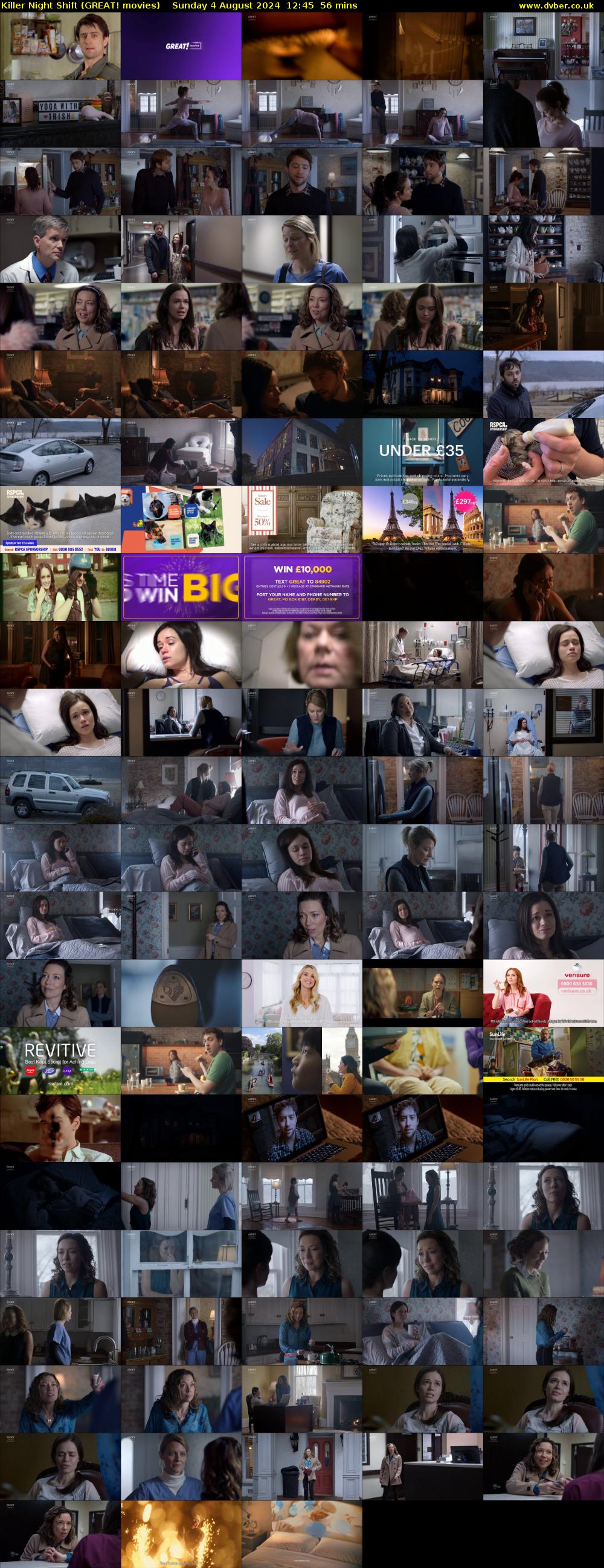 Killer Night Shift (GREAT! movies) Sunday 4 August 2024 12:45 - 13:41