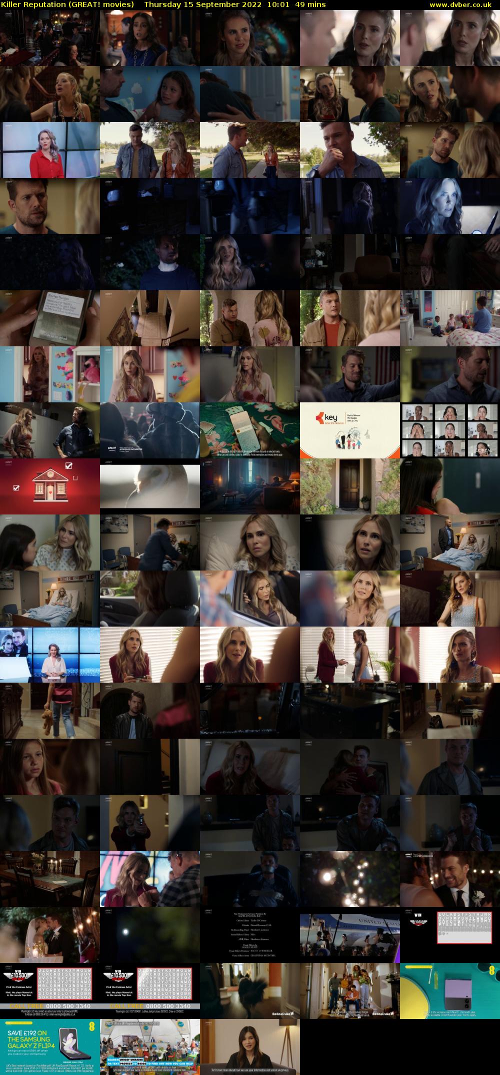 Killer Reputation (GREAT! movies) Thursday 15 September 2022 10:01 - 10:50
