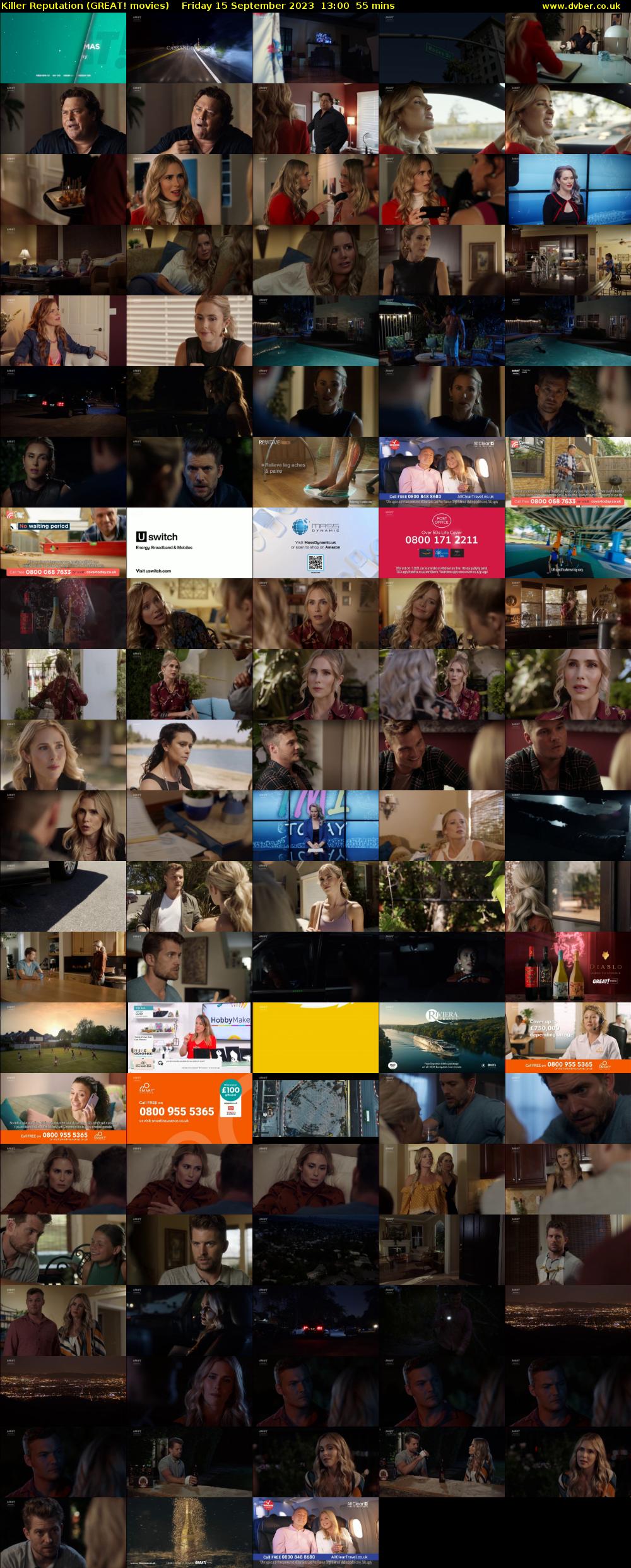 Killer Reputation (GREAT! movies) Friday 15 September 2023 13:00 - 13:55