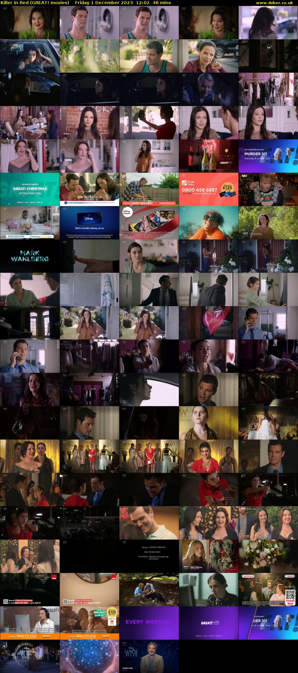 Killer in Red (GREAT! movies) Friday 1 December 2023 12:02 - 12:50