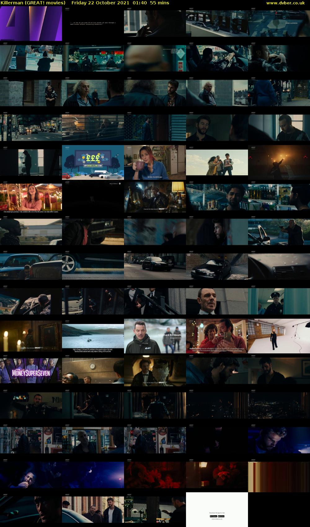 Killerman (GREAT! movies) Friday 22 October 2021 01:40 - 02:35