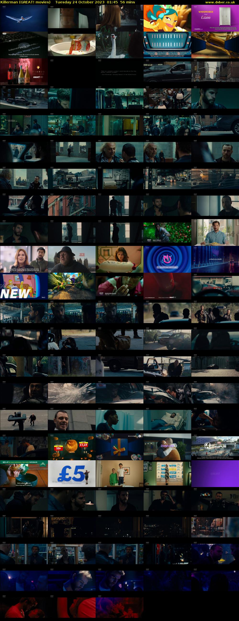 Killerman (GREAT! movies) Tuesday 24 October 2023 01:45 - 02:41